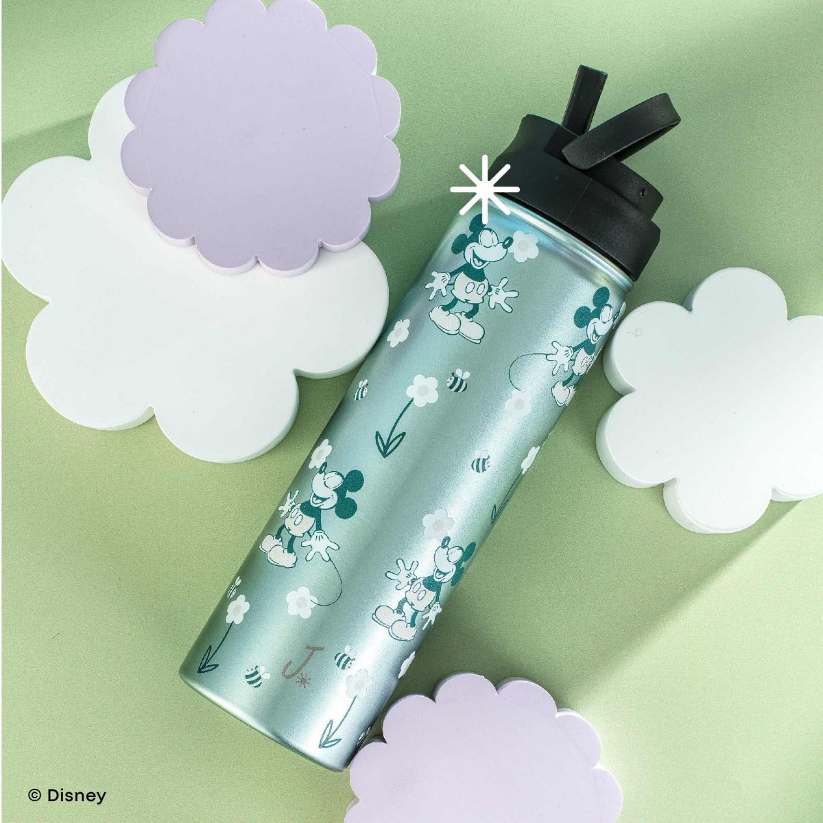 Disney Retro Vintage Mickey Mouse Stainless Steel Water Bottle