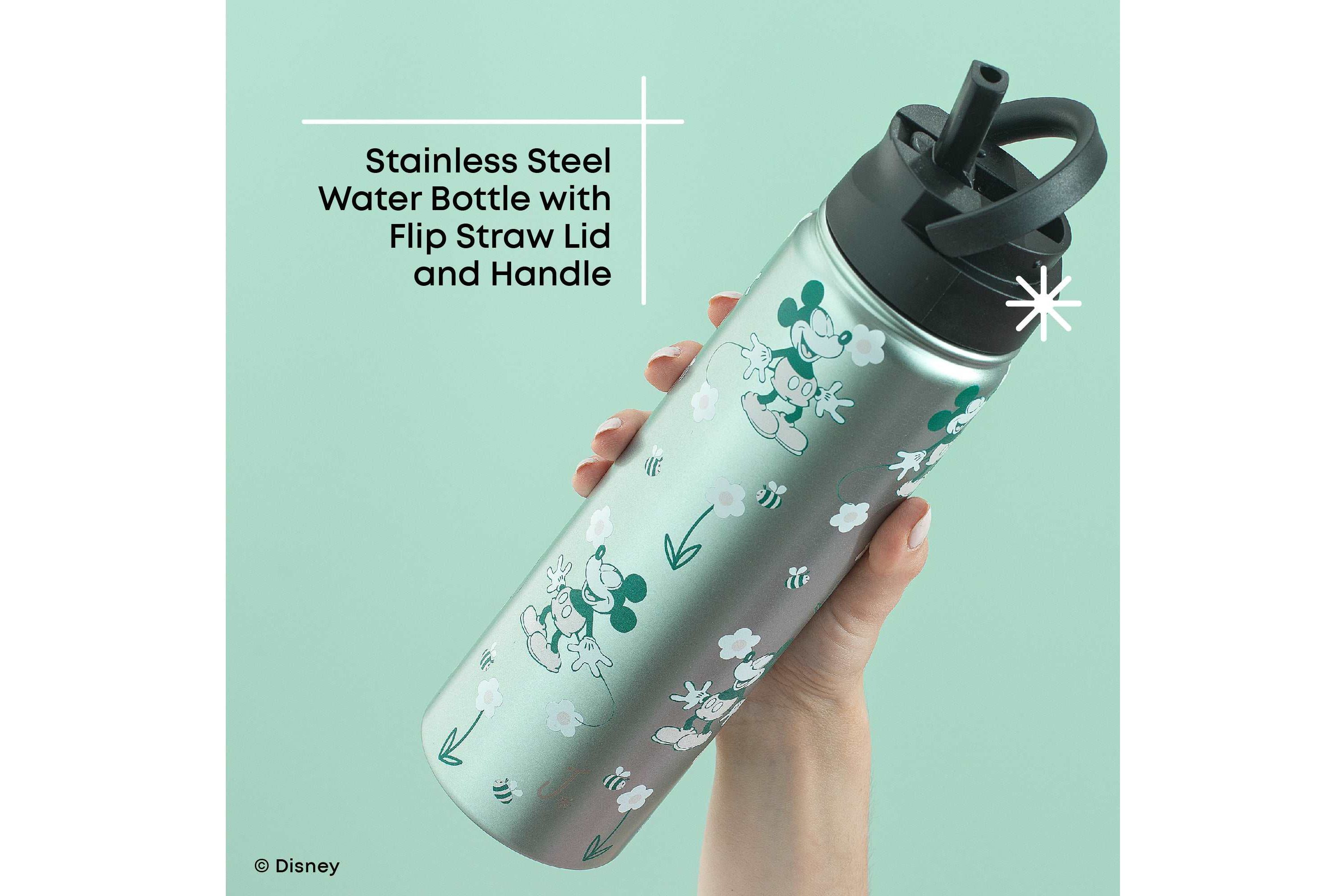Disney Retro Vintage Mickey Mouse Stainless Steel Water Bottle