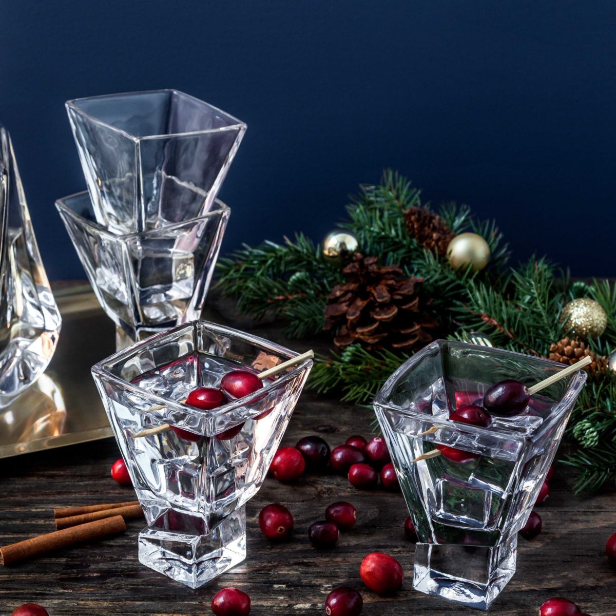 Carre Martini Glasses (Set of 2)