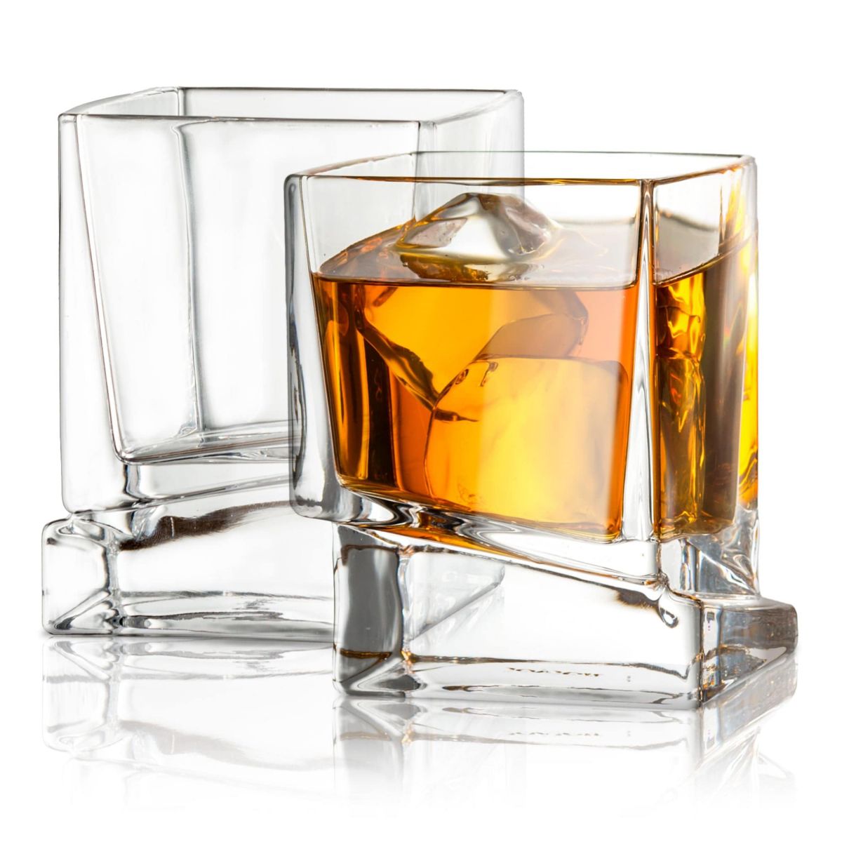 Carre Whiskey Glasses (Set of 2)