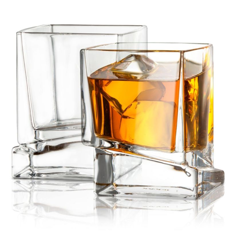 Carre Whiskey Glasses (Set of 2)