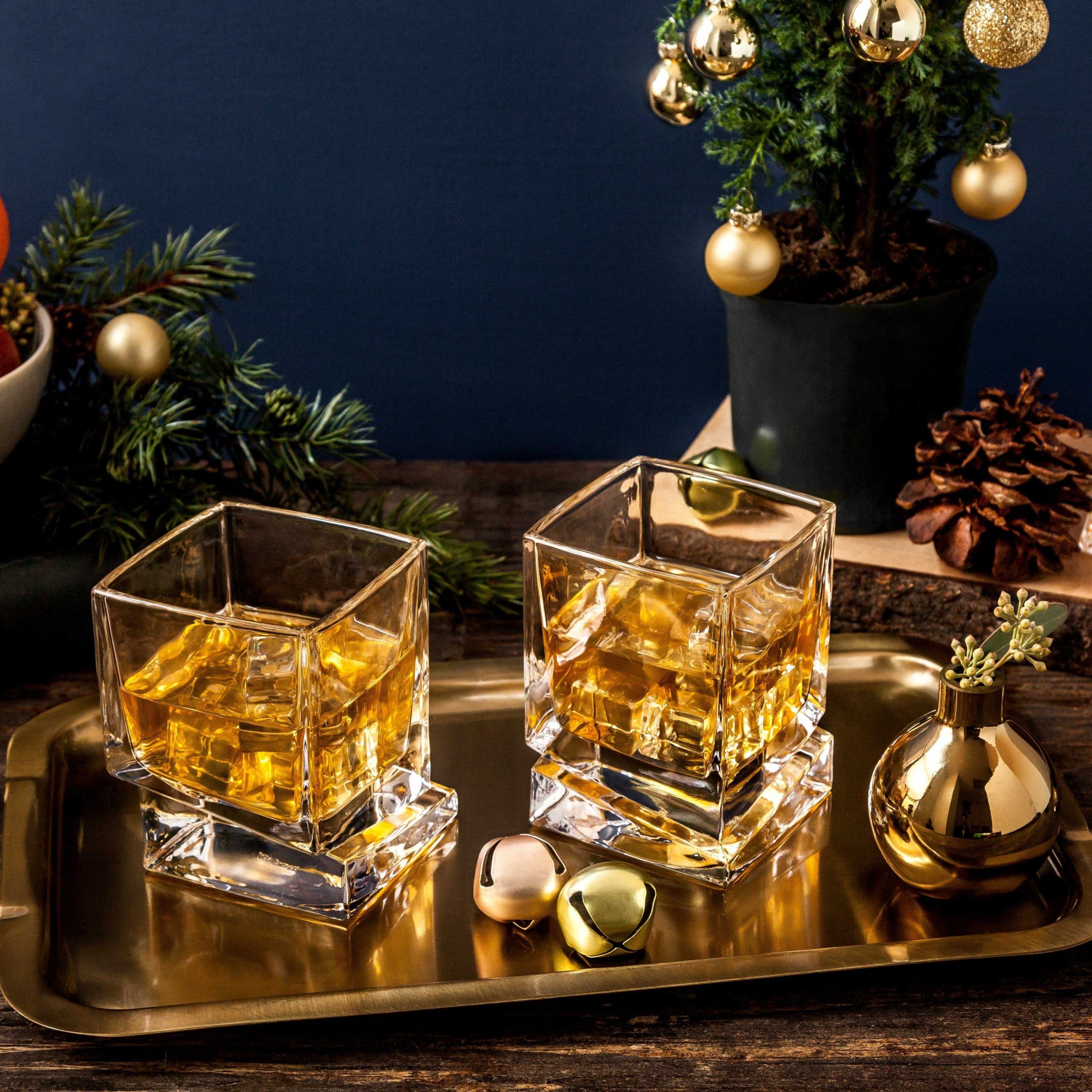 Carre Whiskey Glasses (Set of 2)