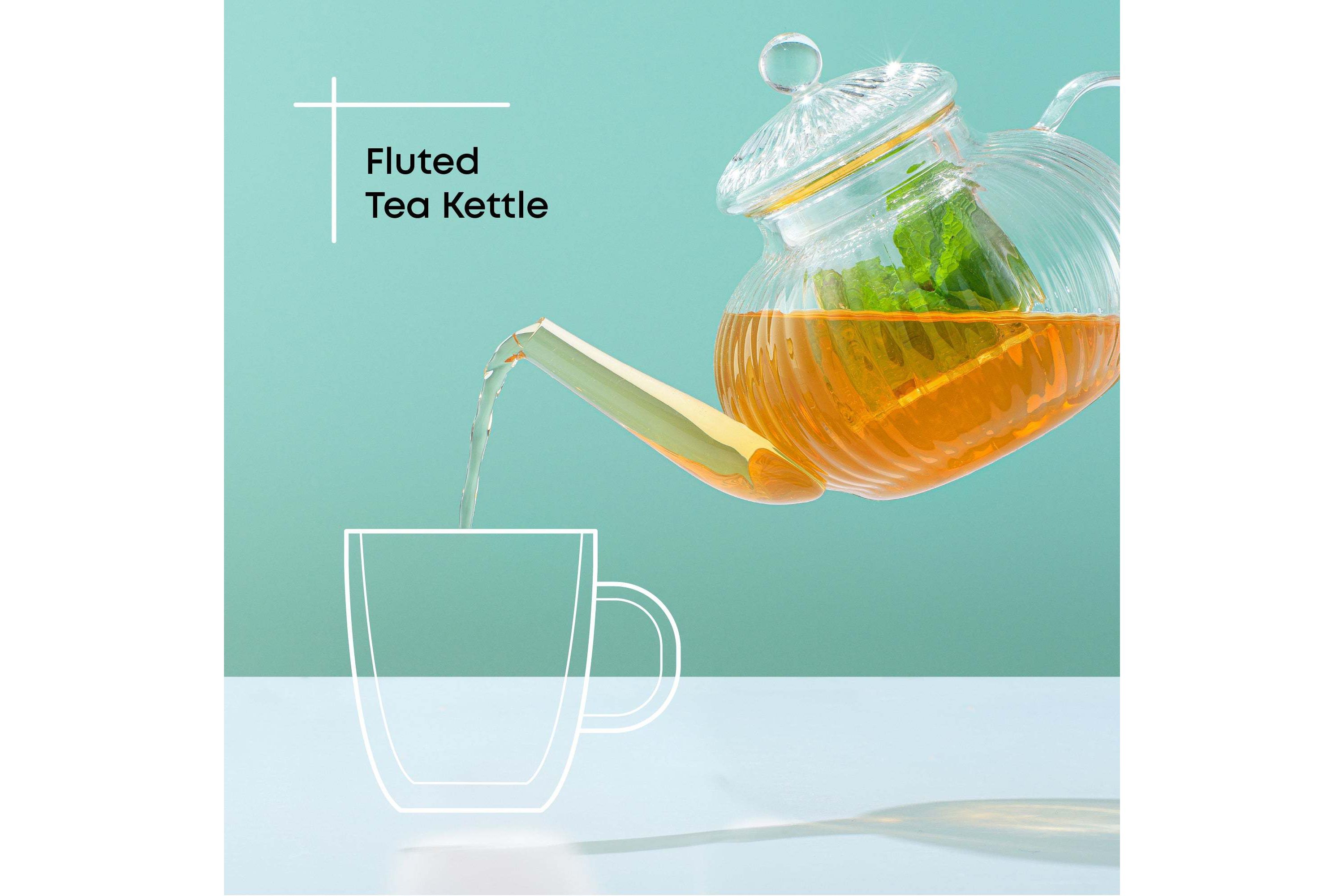 Fluted Tea Kettle