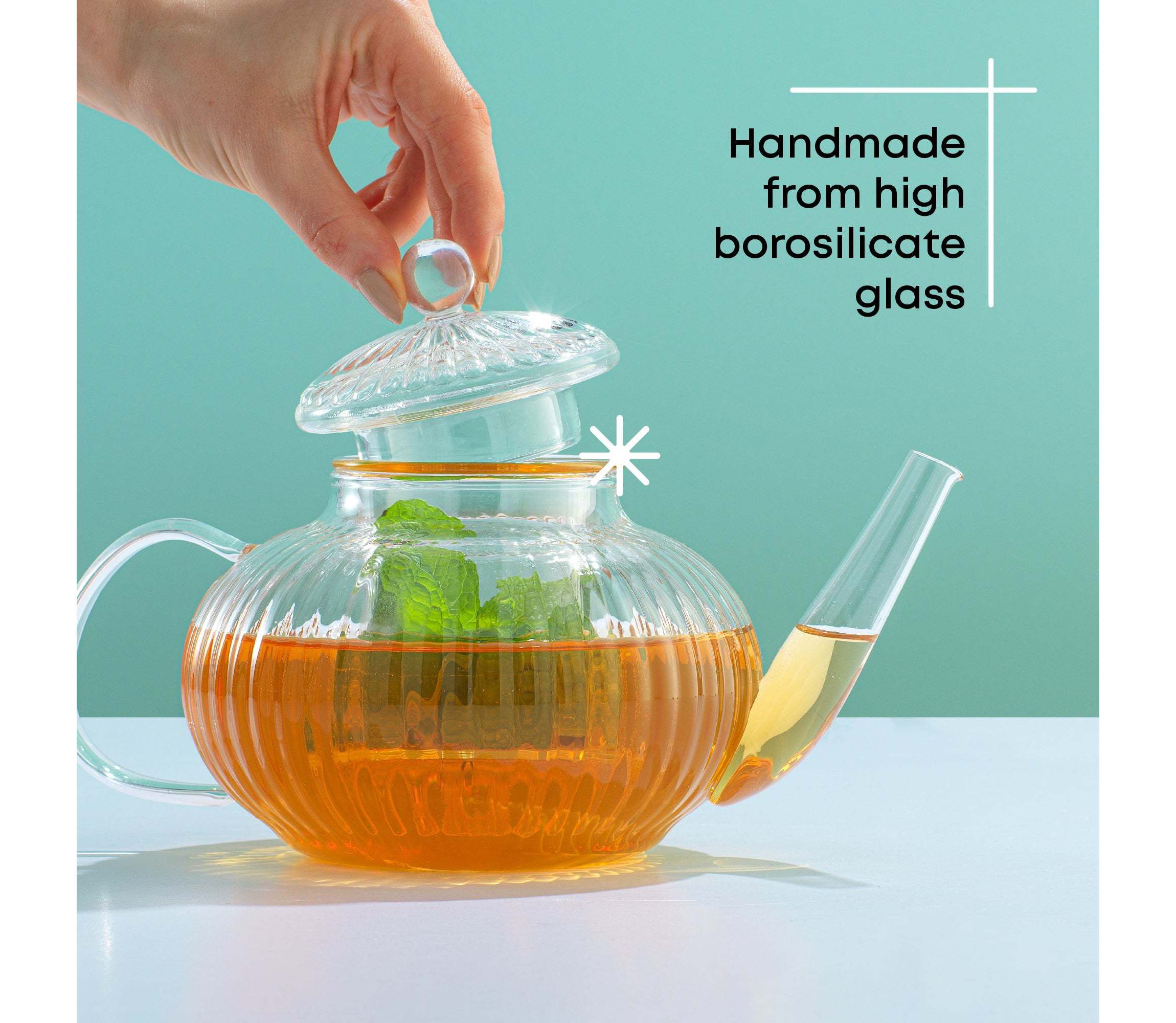 Fluted Tea Kettle