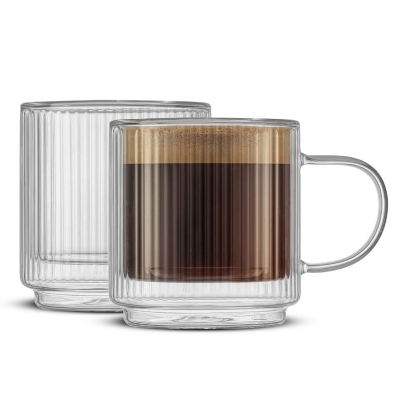 Haven Stackable Double Wall Mugs (Set of 2)