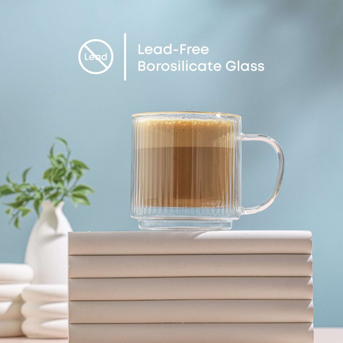 Haven Stackable Double Wall Mugs (Set of 2)