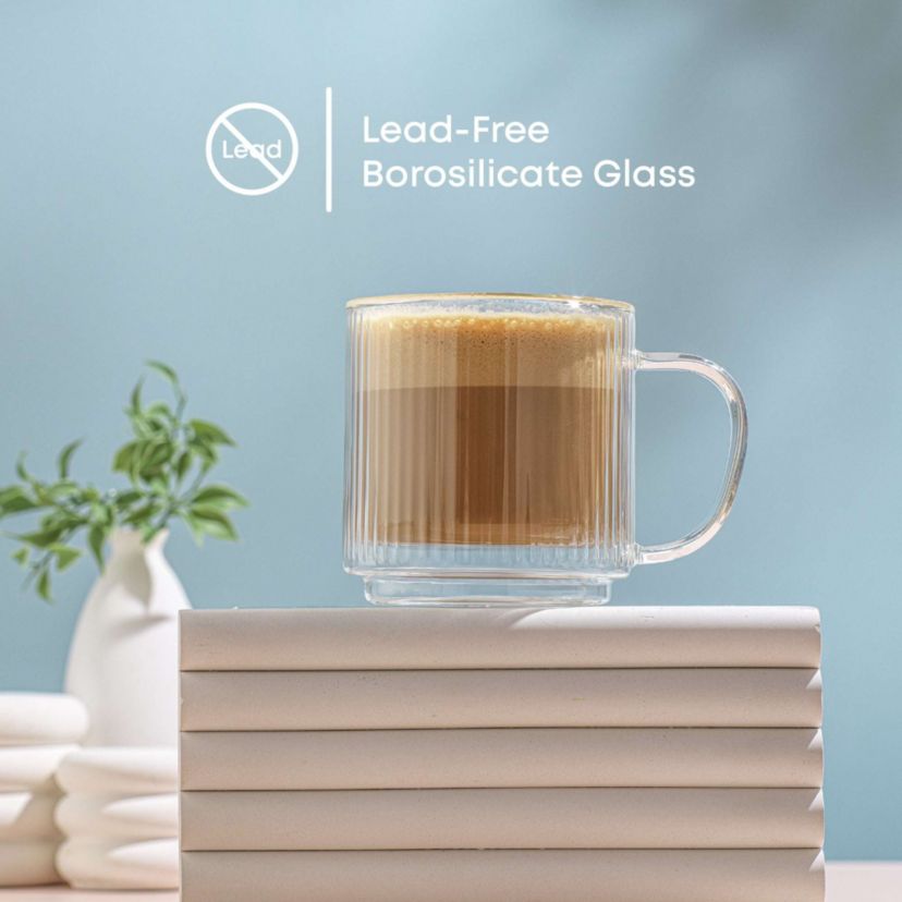 Haven Stackable Double Wall Mugs (Set of 2)