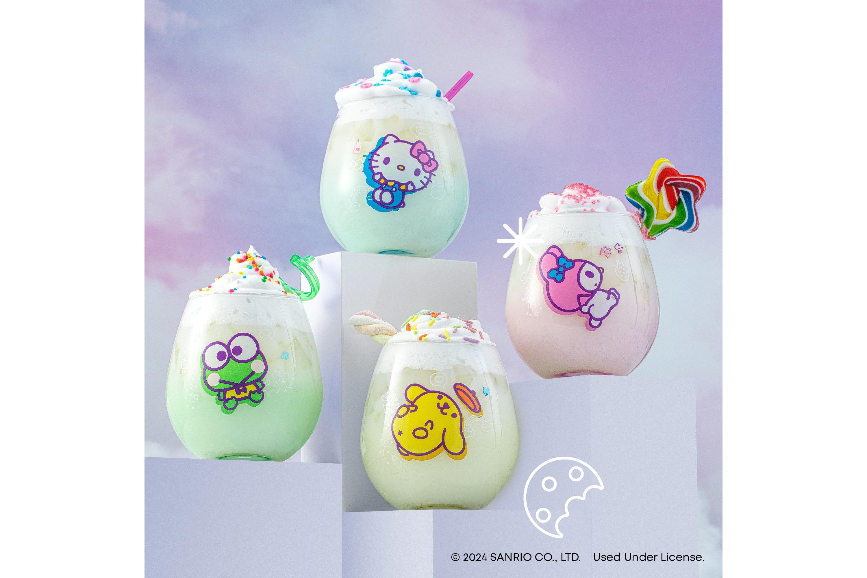 Hello Kitty & Friends - Above the Clouds Stemless Glasses (Set of 4)