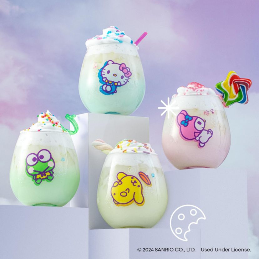 Hello Kitty & Friends - Above the Clouds Stemless Glasses (Set of 4)