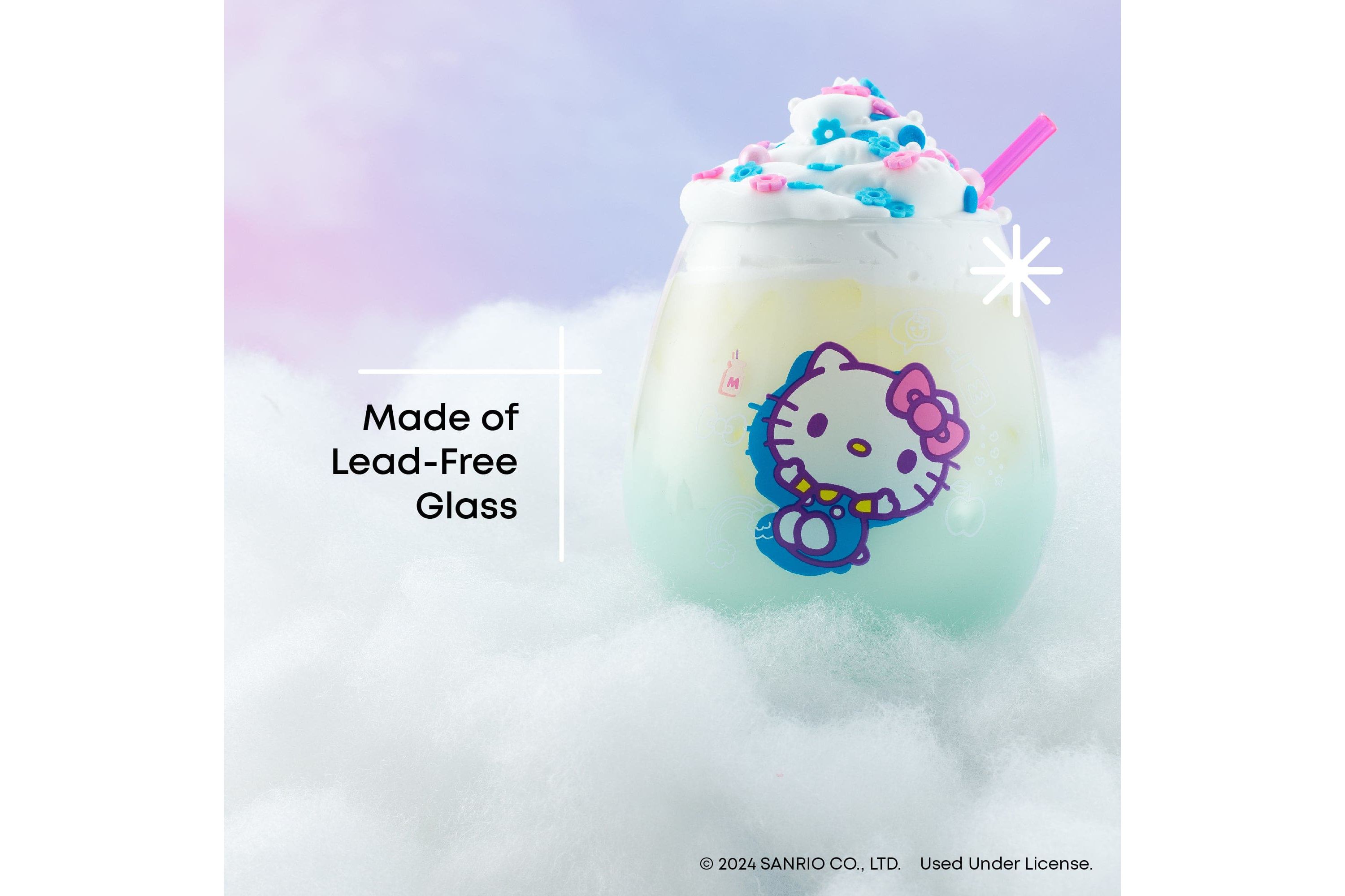 Hello Kitty & Friends - Above the Clouds Stemless Glasses (Set of 4)