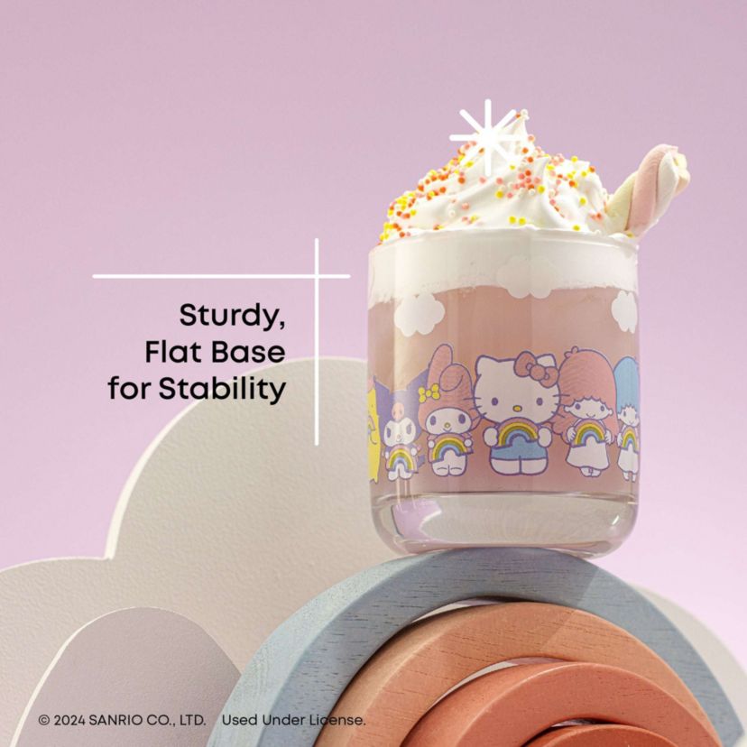 Hello Kitty & Friends - Rainbow Short Glasses (Set of 4)