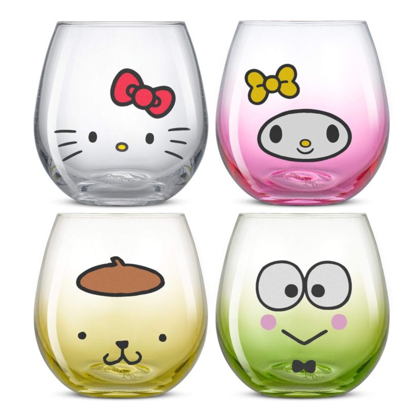 Hello Kitty & Friends - Hello Sippy Stemless Glasses (set of 4)