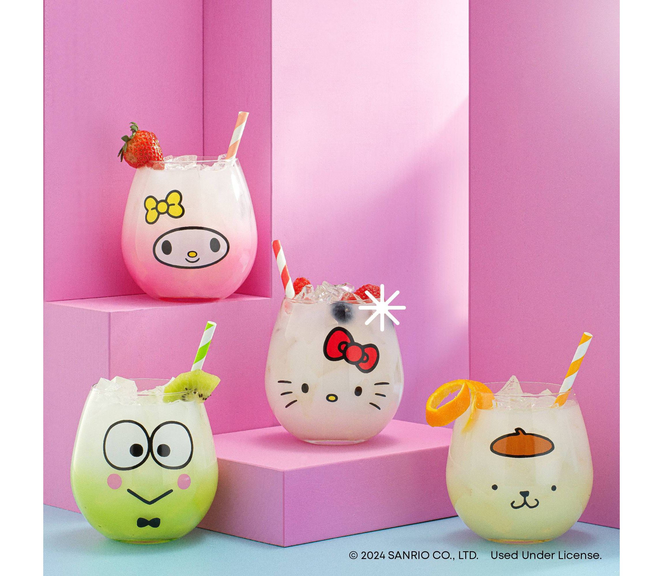 Hello Kitty & Friends - Hello Sippy Stemless Glasses (set of 4)