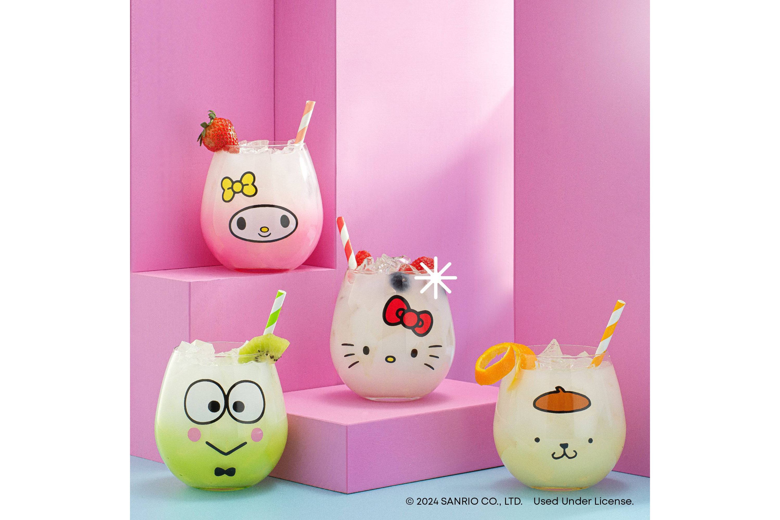 Hello Kitty & Friends - Hello Sippy Stemless Glasses (set of 4)