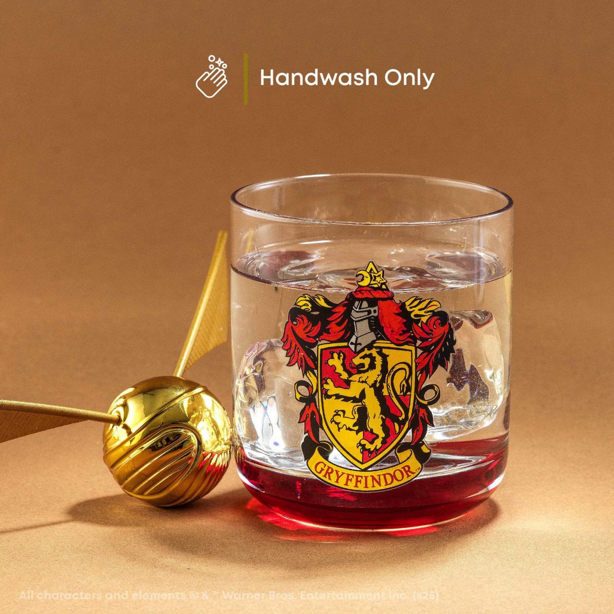Harry Potter House Pride Short Drinking Glasses (Set of 4)