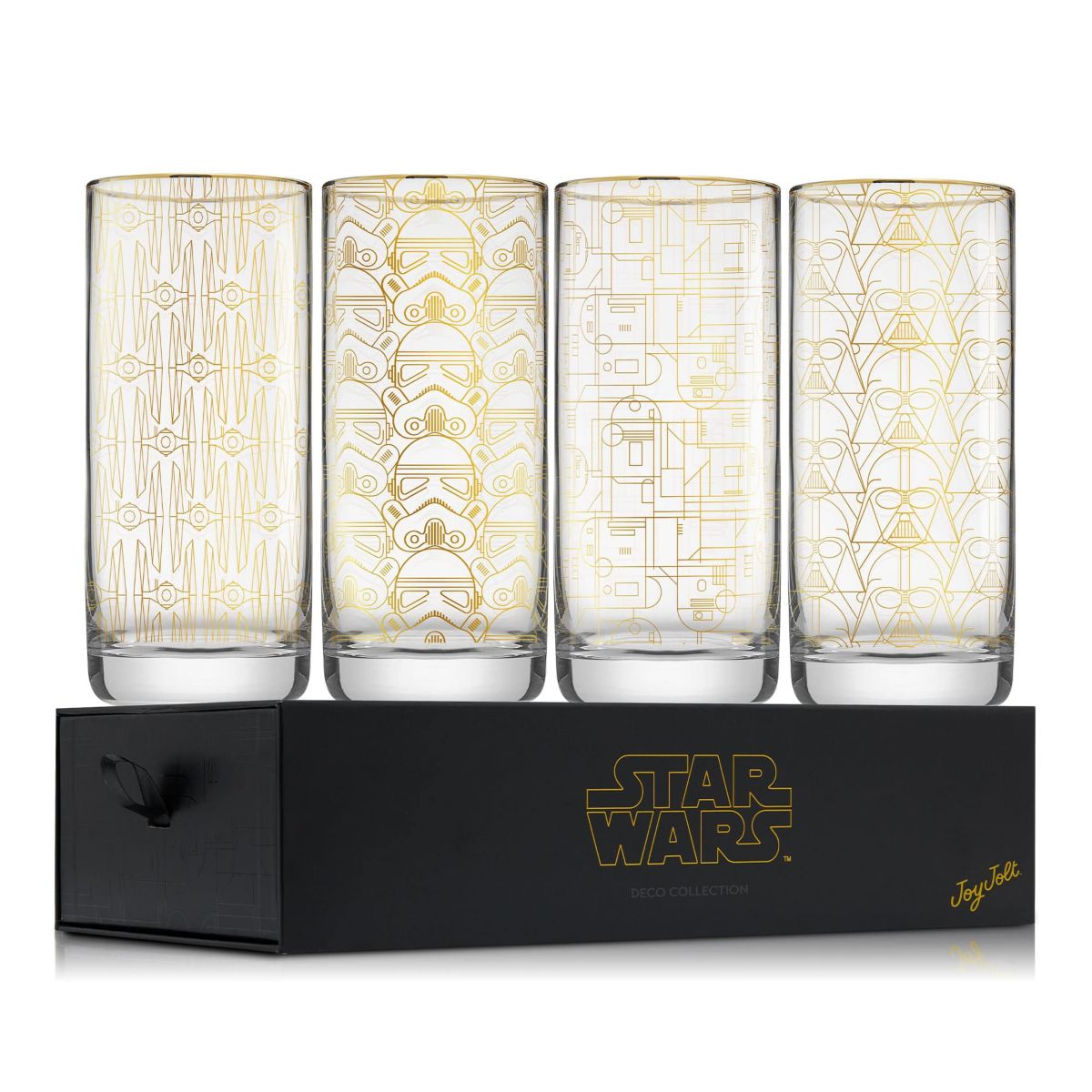 Star Wars Limited Edition Deco Collection Tall Glasses (Set of 4)