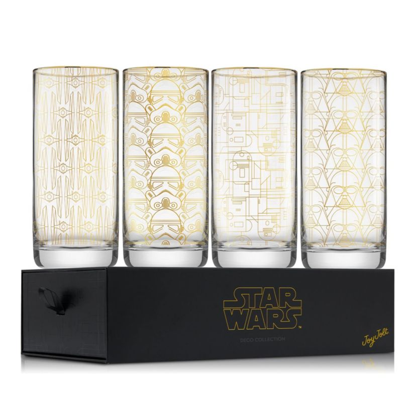Star Wars Limited Edition Deco Collection Tall Glasses (Set of 4)