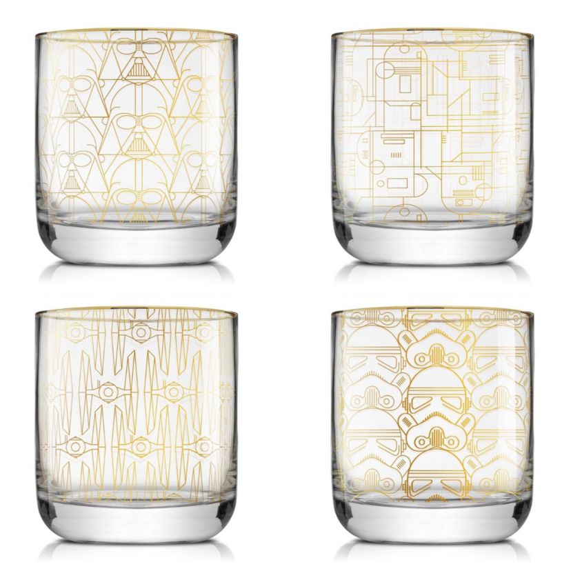 Star Wars Limited Edition Deco Collection Short Glasses (Set of 4)