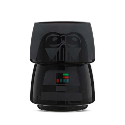 JoyJolt Darth Vader Character Collection Stackable Glasses (Set of 2)