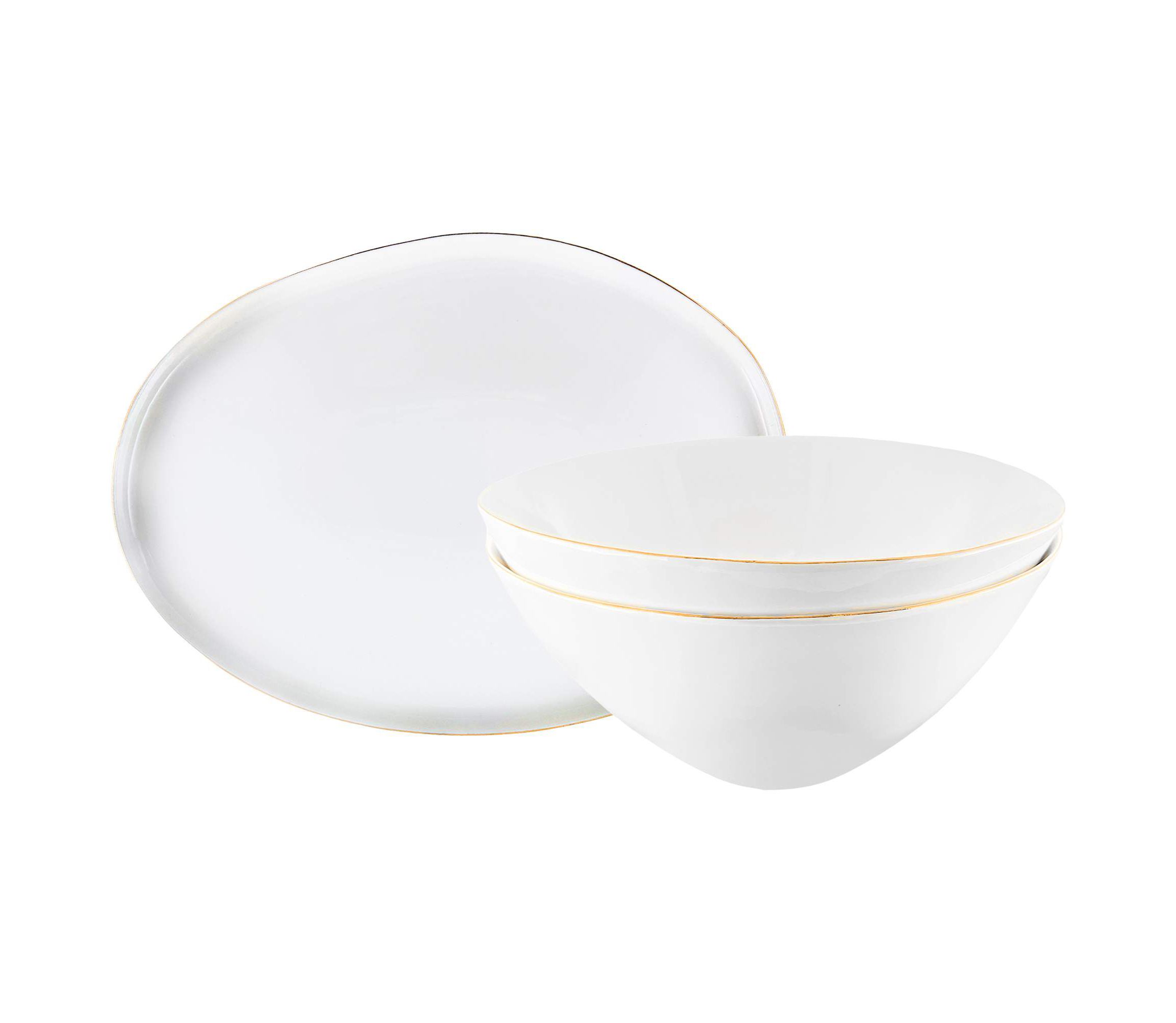 Abbesses Collection 3-Piece Serving Set