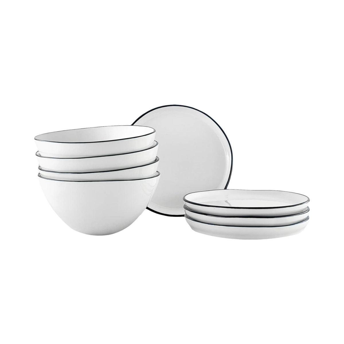 Abbesses Collection Small Dining Accessories, Set of 8