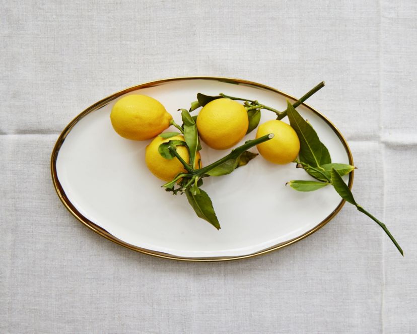 Dauville Collection Platters, Set of 2