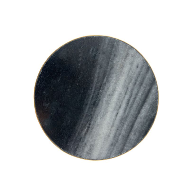 Verona Collection Round Marble Chargers, Set of 2