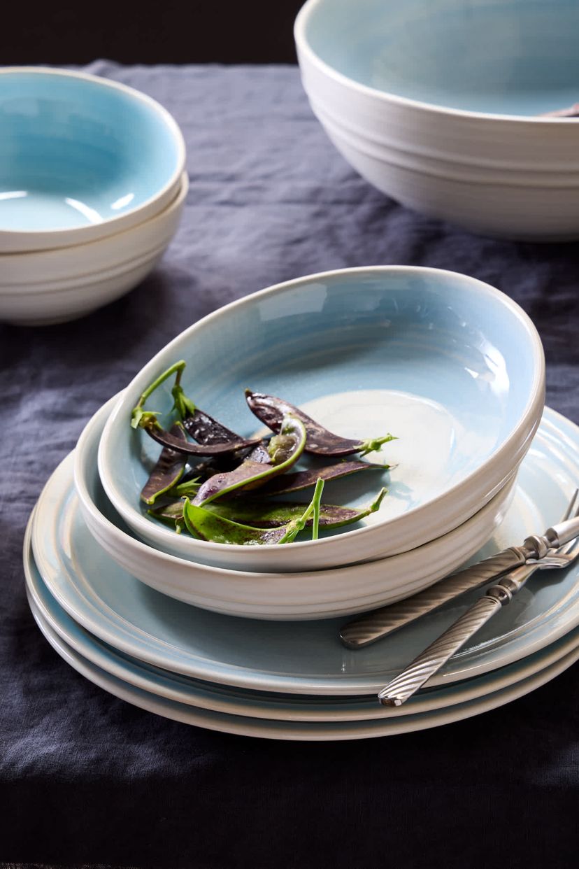 Lines Collection Pasta Bowls, Set of 4