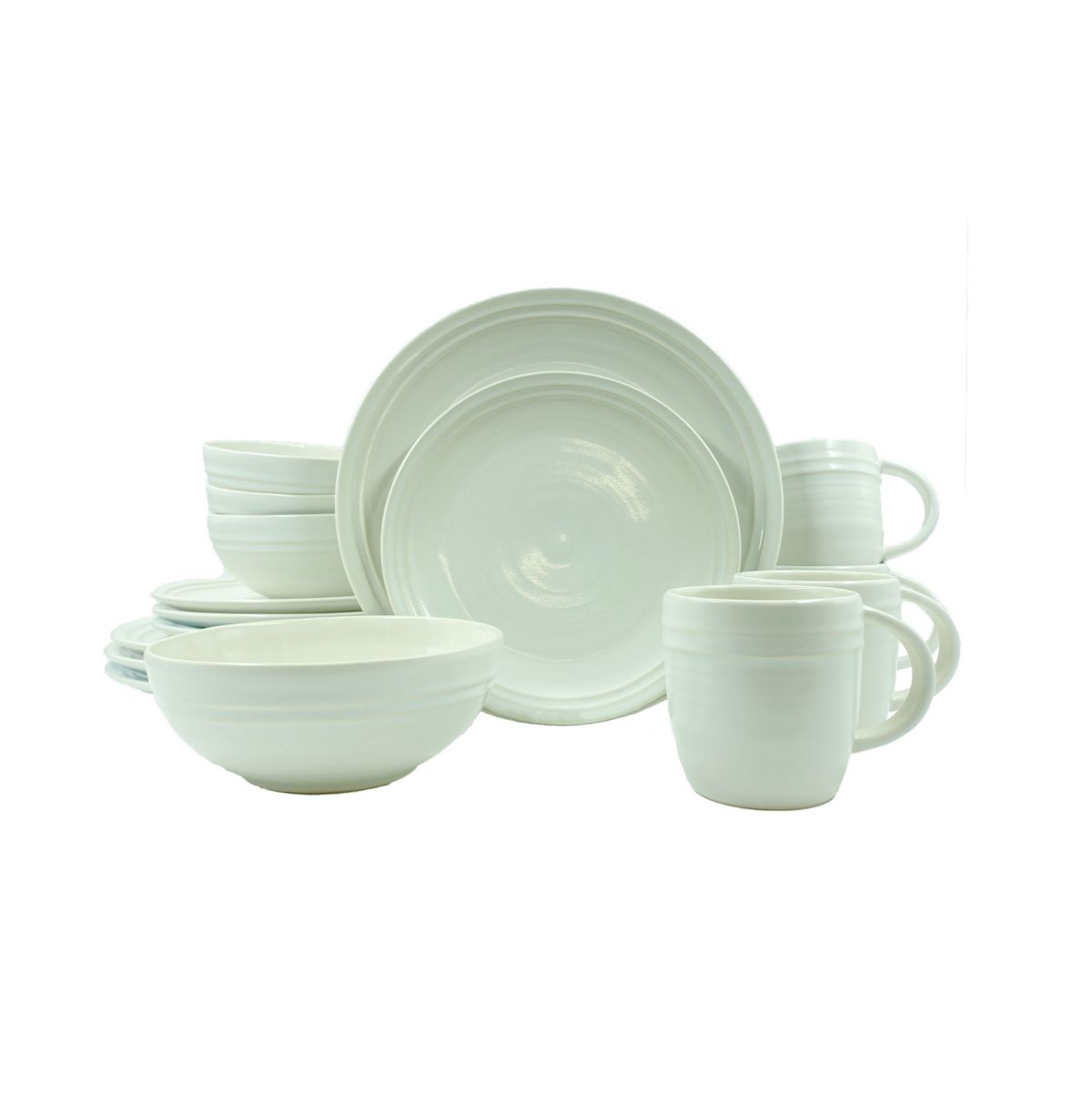 Lines Collection 16-Piece Set, Service for 4