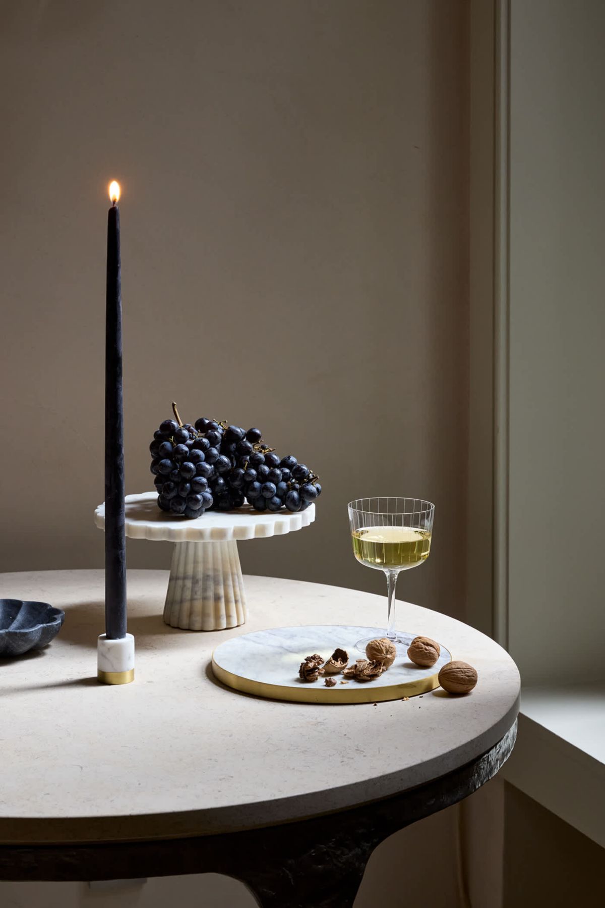 Verona Collection Marble Cake Stand