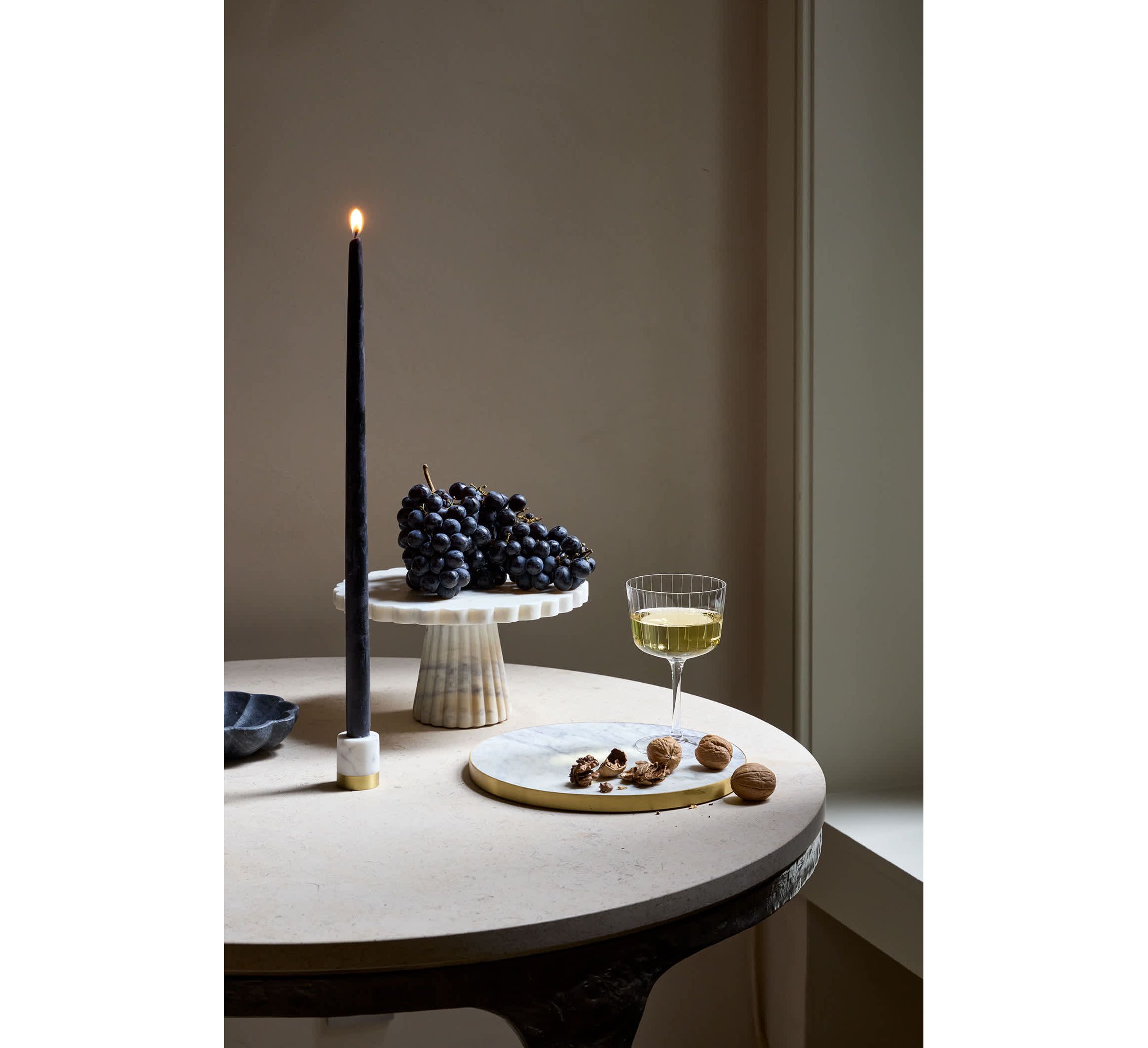 Verona Collection Marble Cake Stand