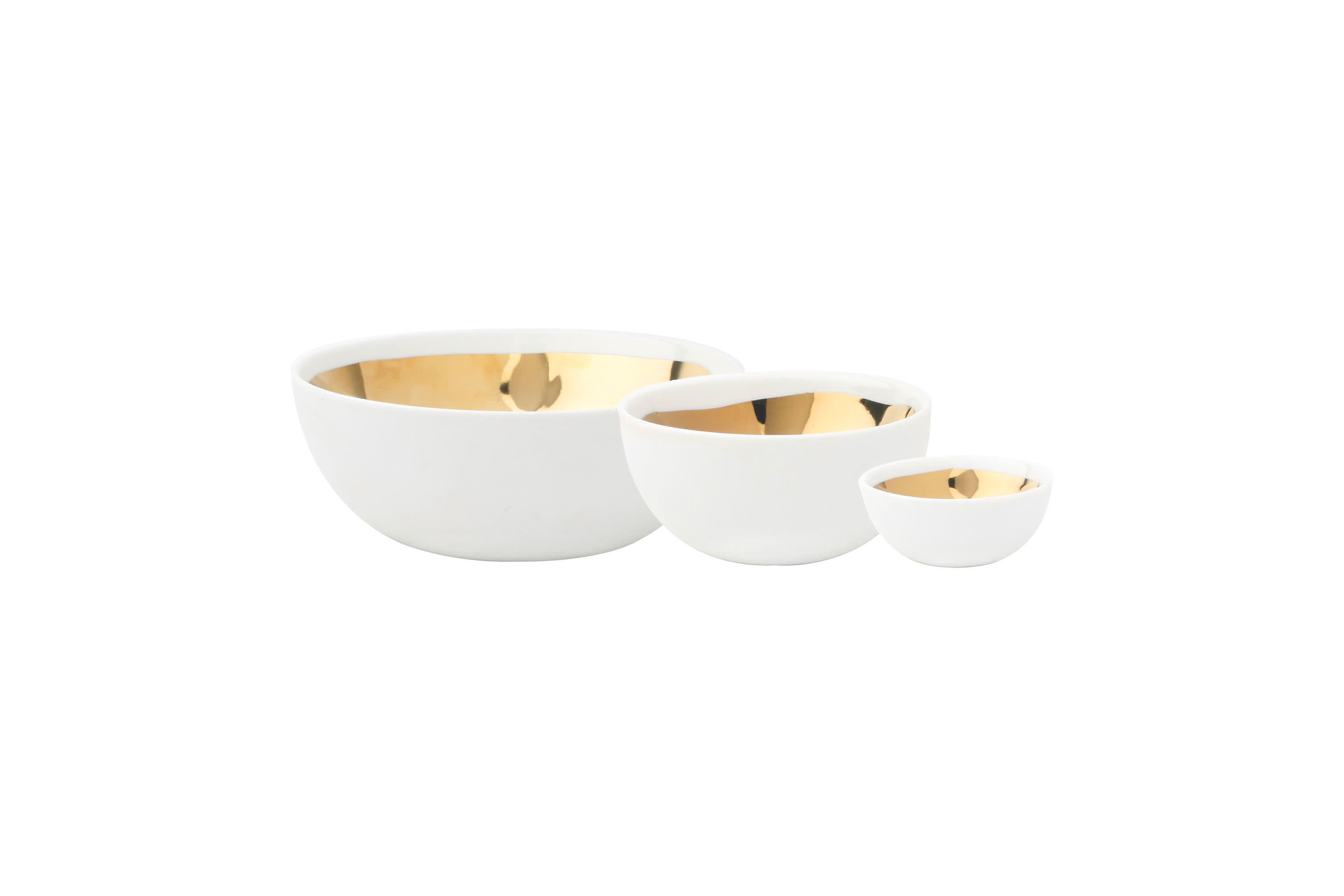 Dauville Collection Accent Bowls, Mixed Set of 3