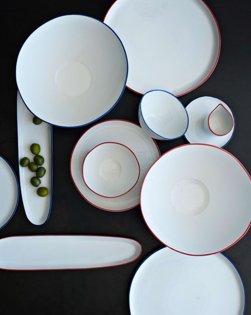 Abbesses Collection Platters, Set of 2