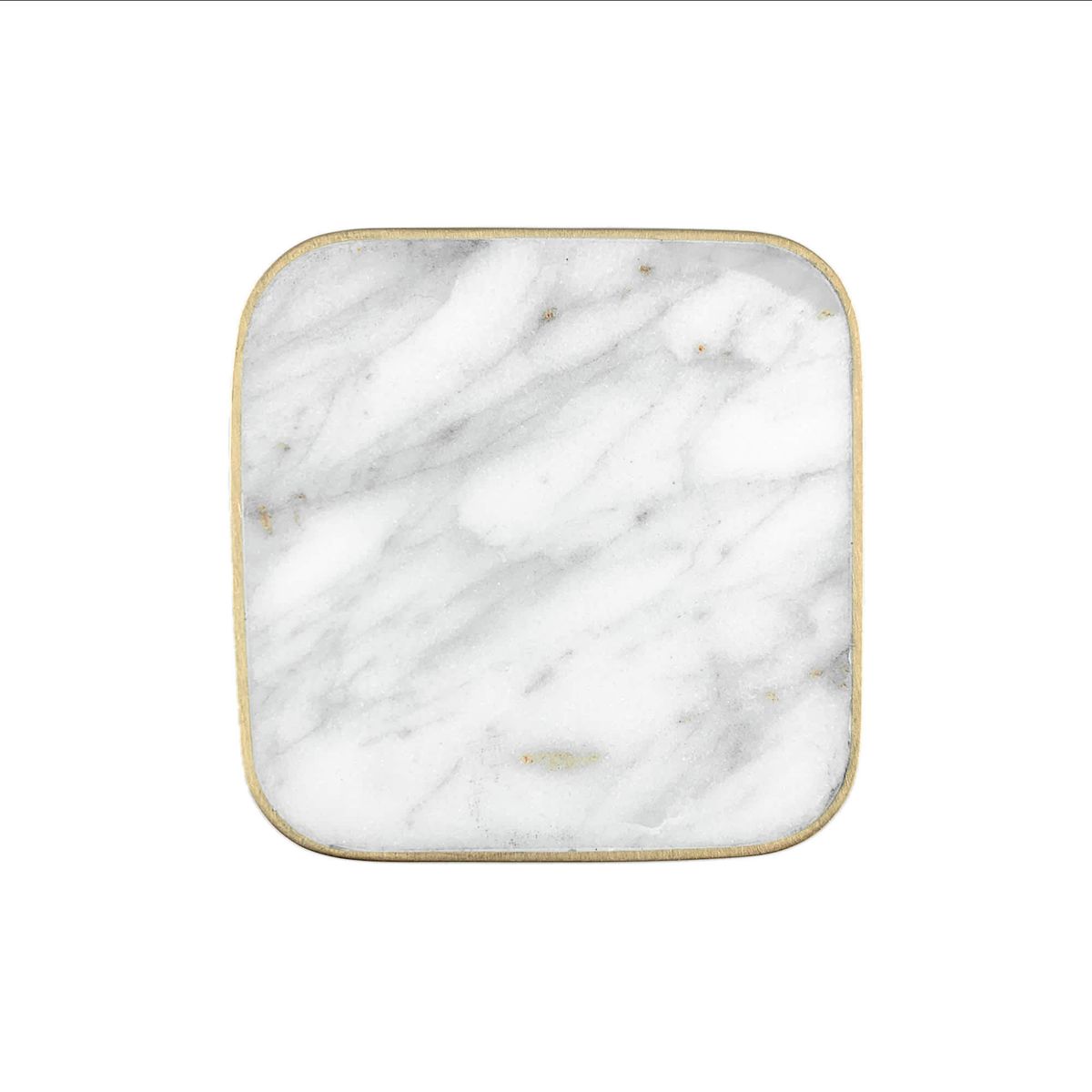 Verona Collection Marble Coasters, Set of 8
