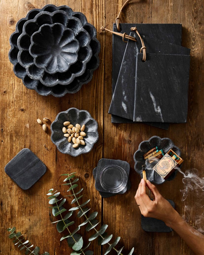 ED x CH Catalina Collection 4-Piece Marble Hostess Set