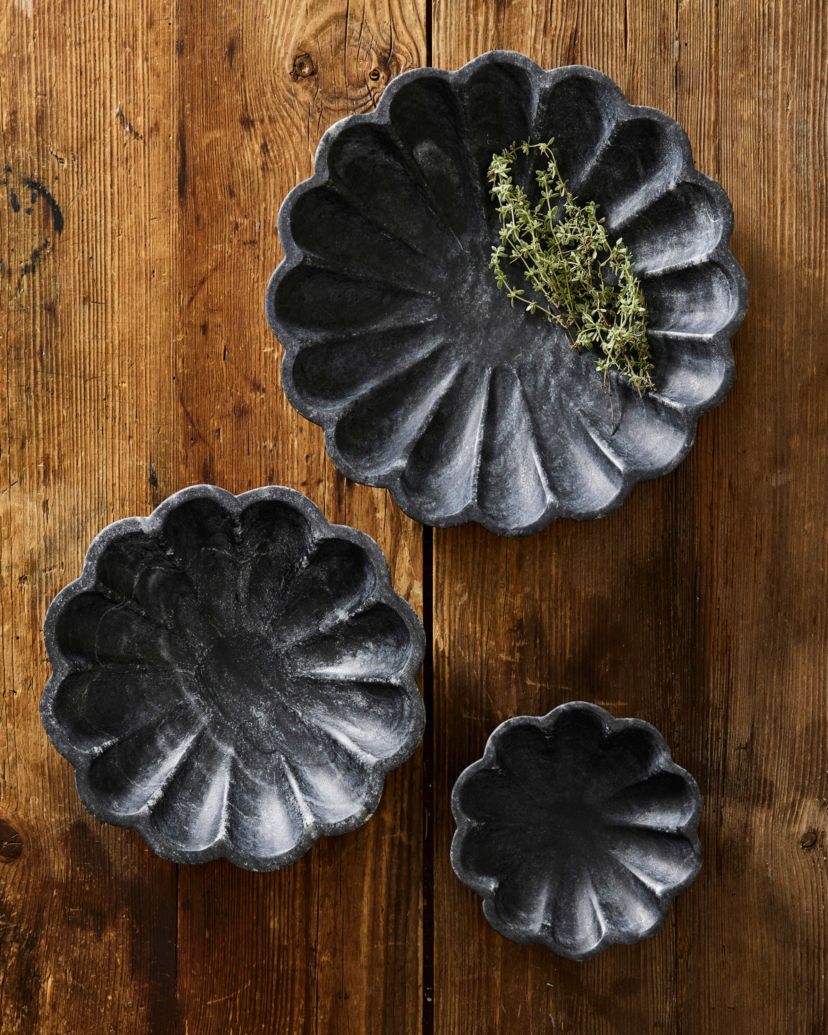 ED x CH Catalina Collection 3-Piece Marble Nesting Bowl Set