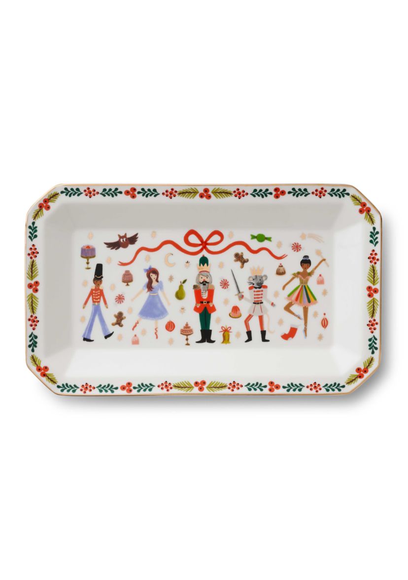Nutcracker Large Porcelain Tray