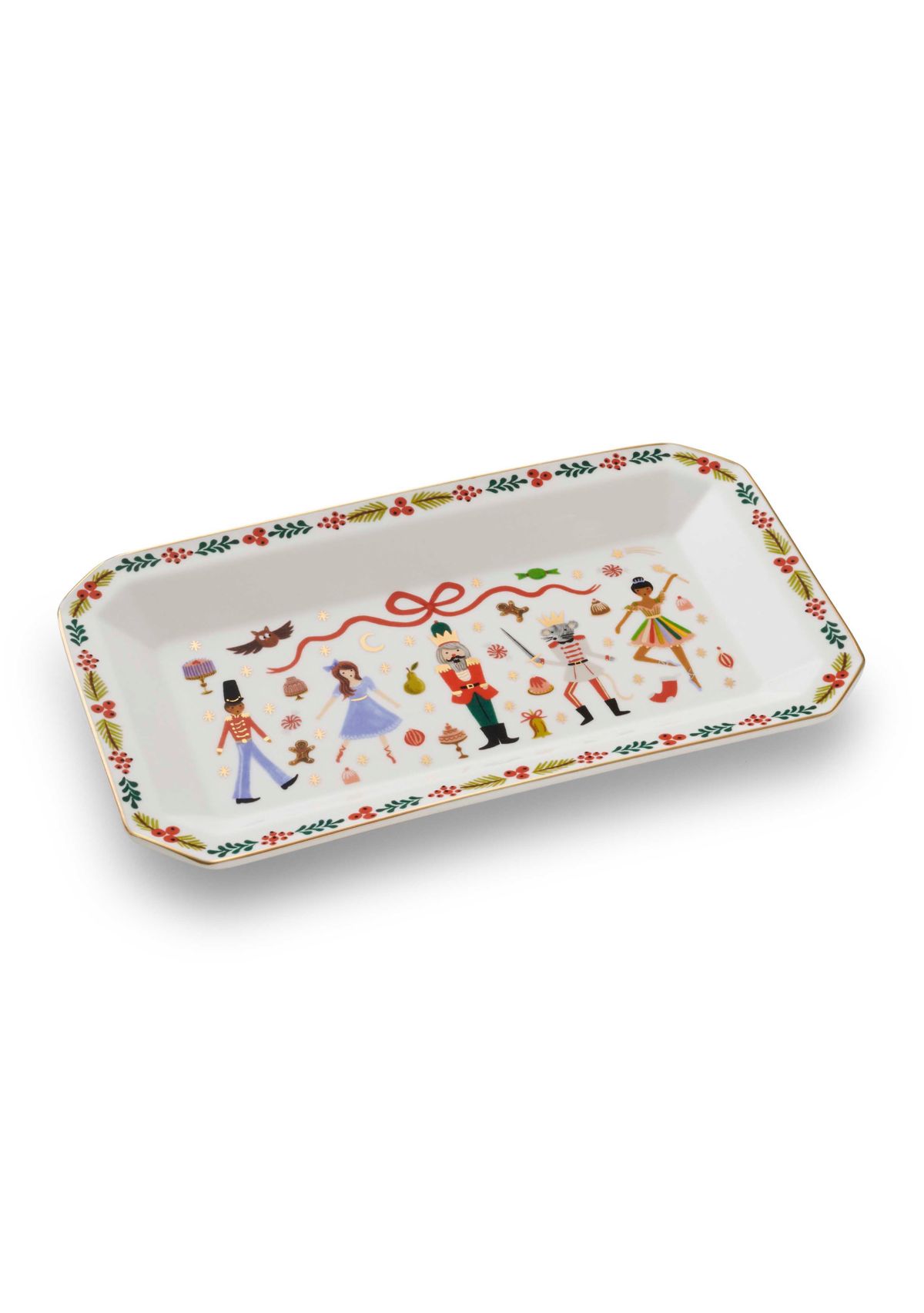 Nutcracker Large Porcelain Tray