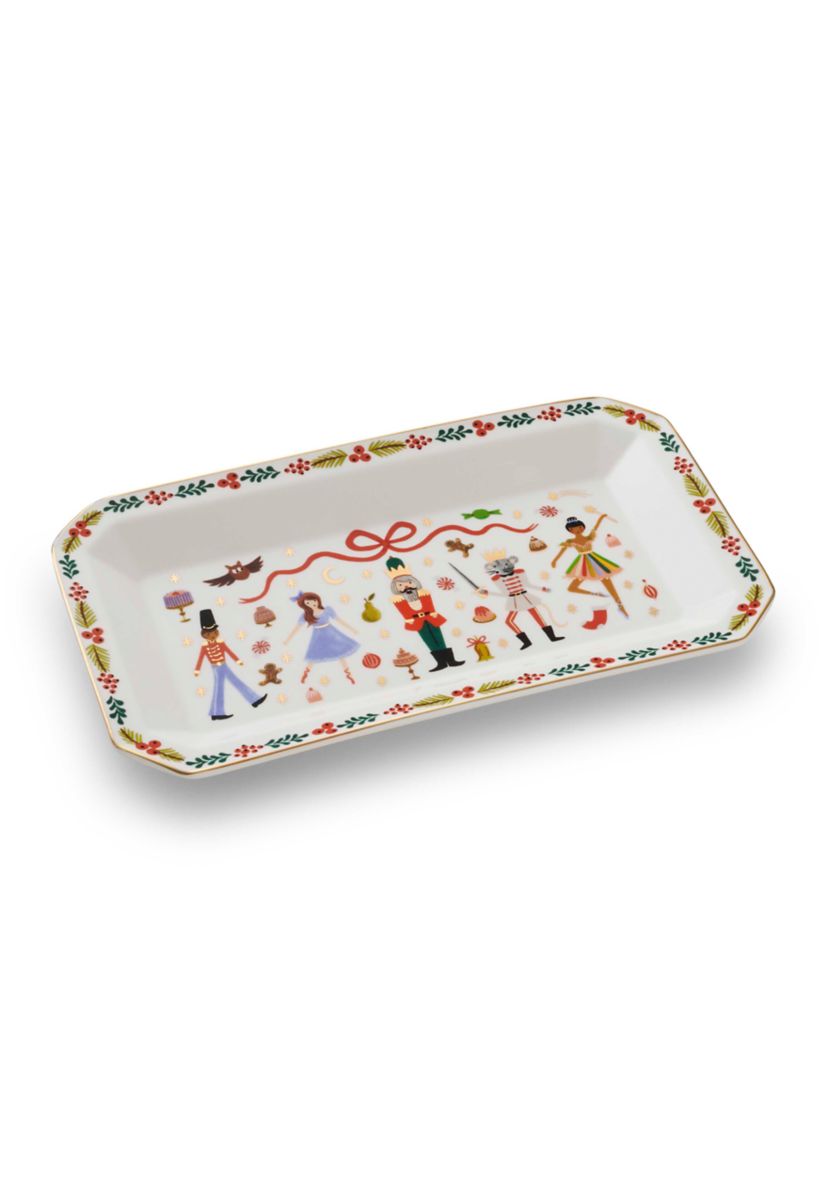 Nutcracker Large Porcelain Tray