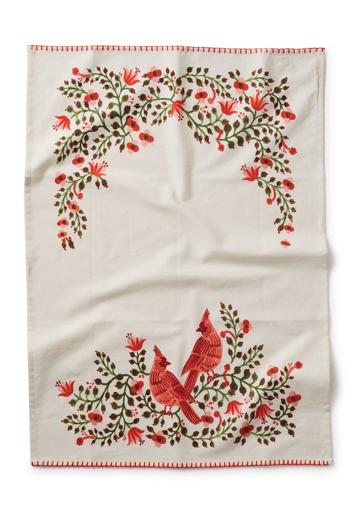 Cardinals Tea Towel 