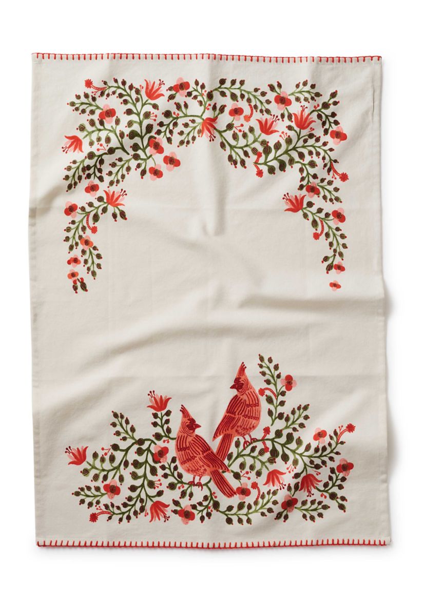 Cardinals Tea Towel 