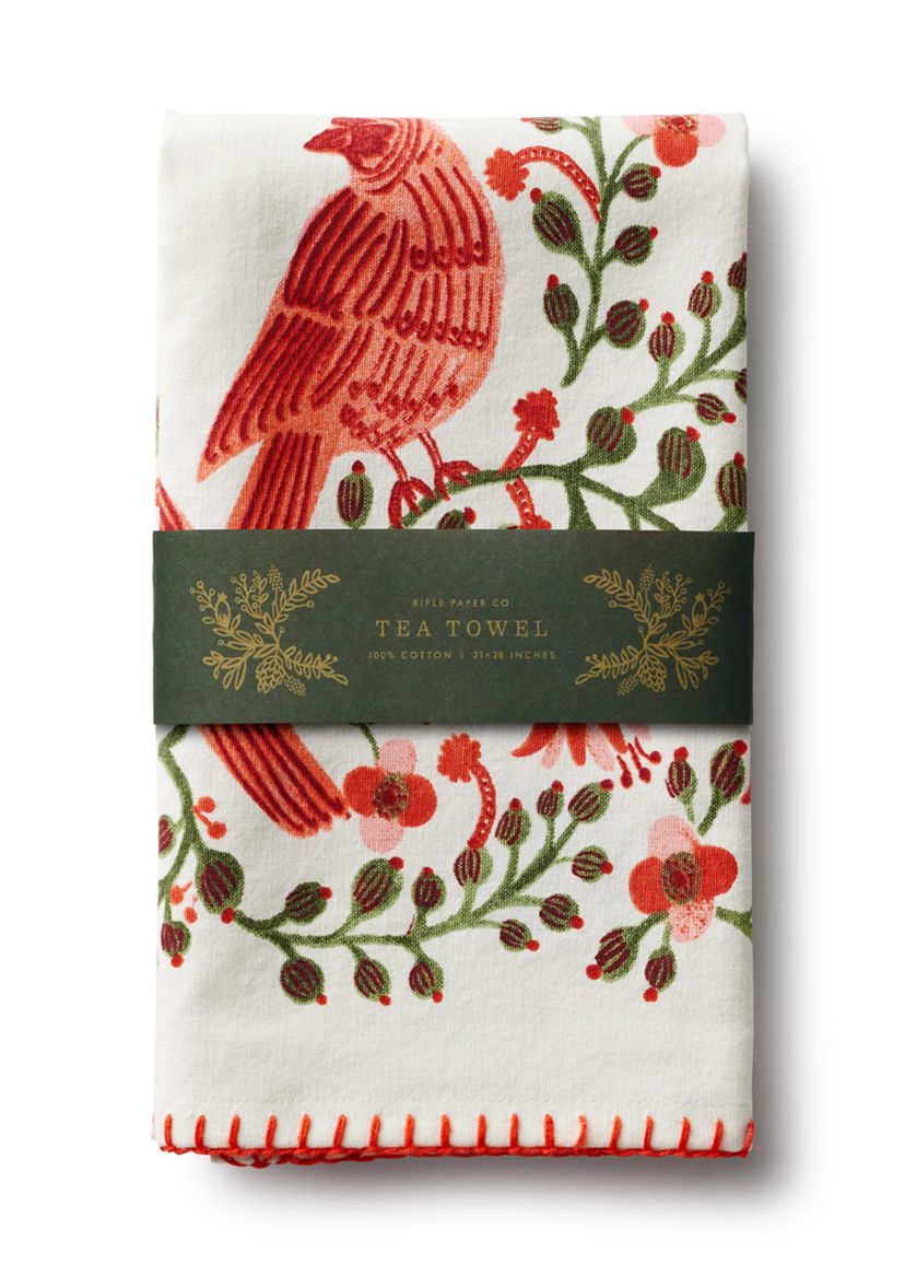 Cardinals Tea Towel 
