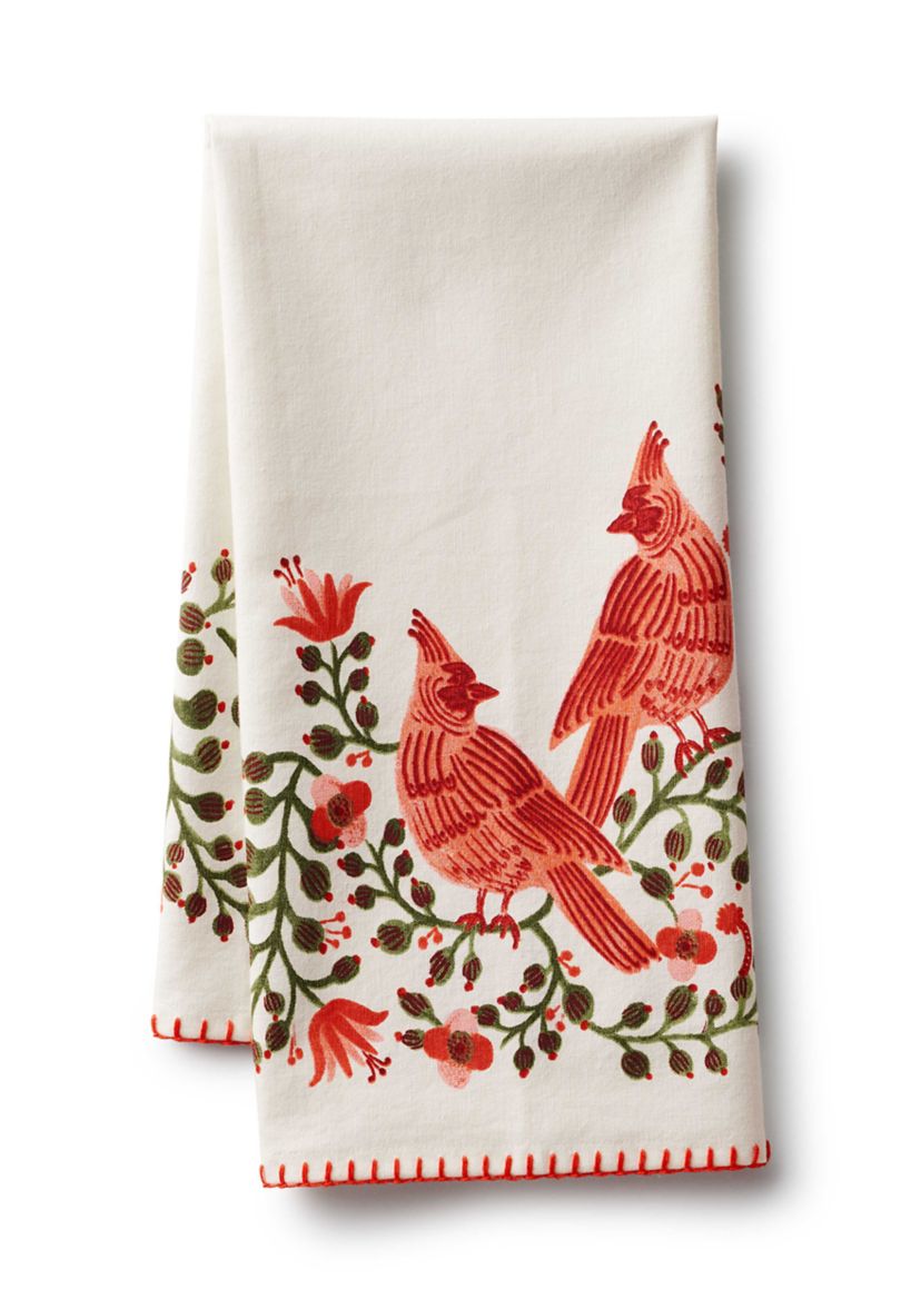 Cardinals Tea Towel 