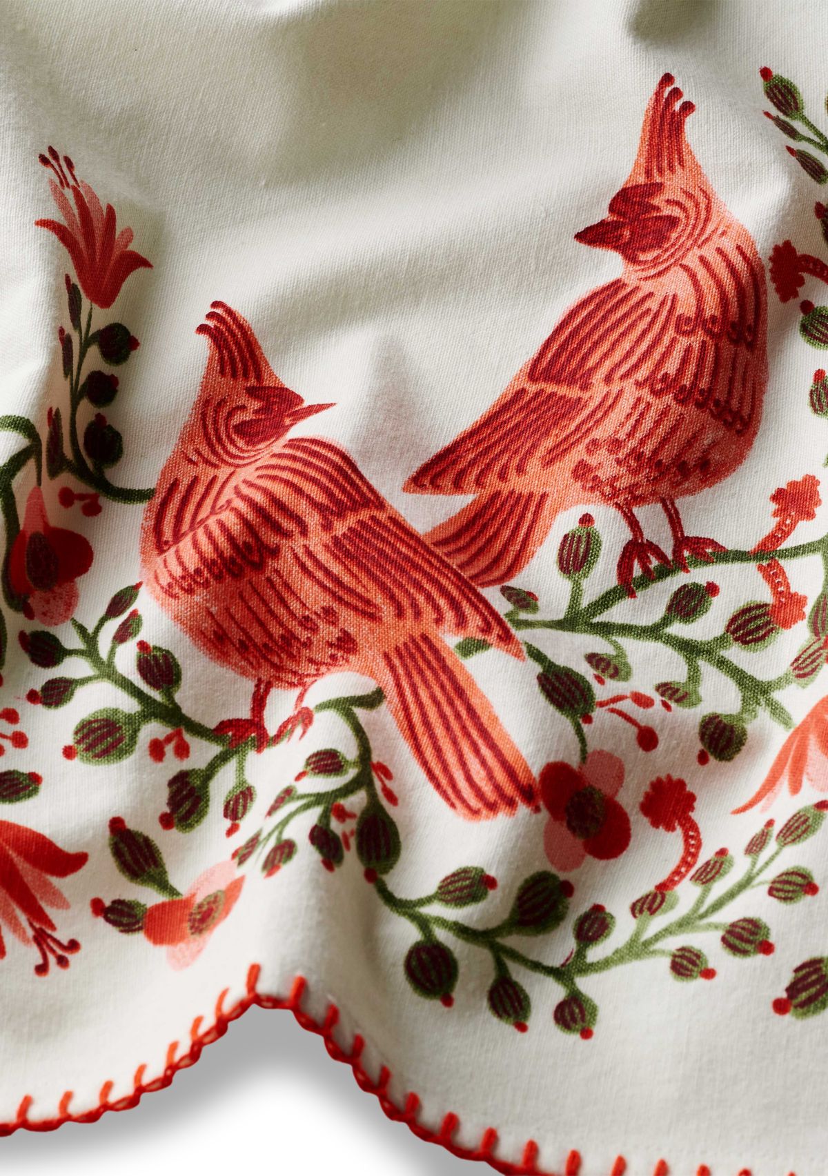 Cardinals Tea Towel 