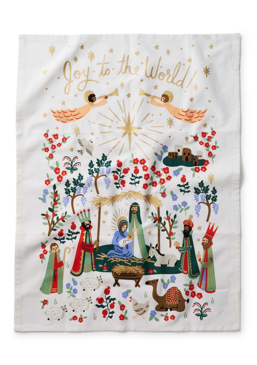 Nativity Tea Towel 