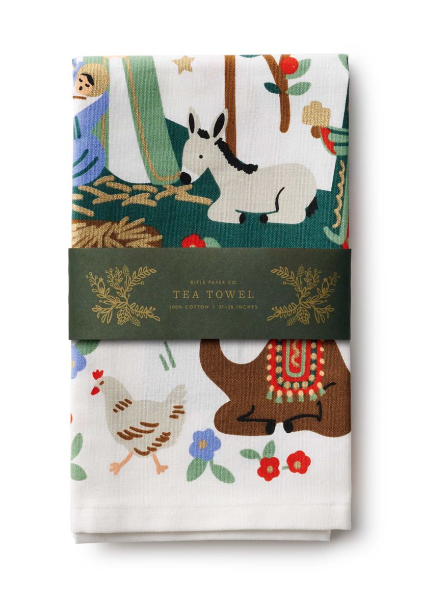 Nativity Tea Towel 