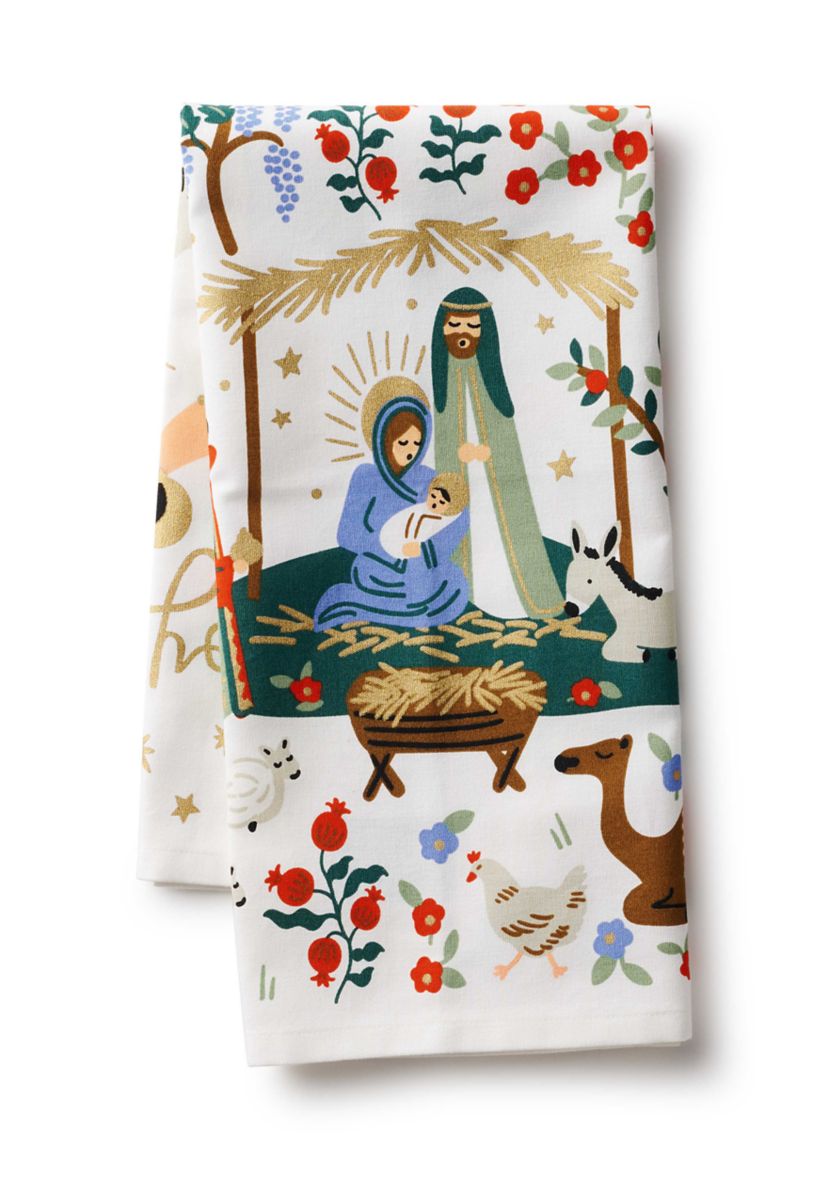 Nativity Tea Towel 