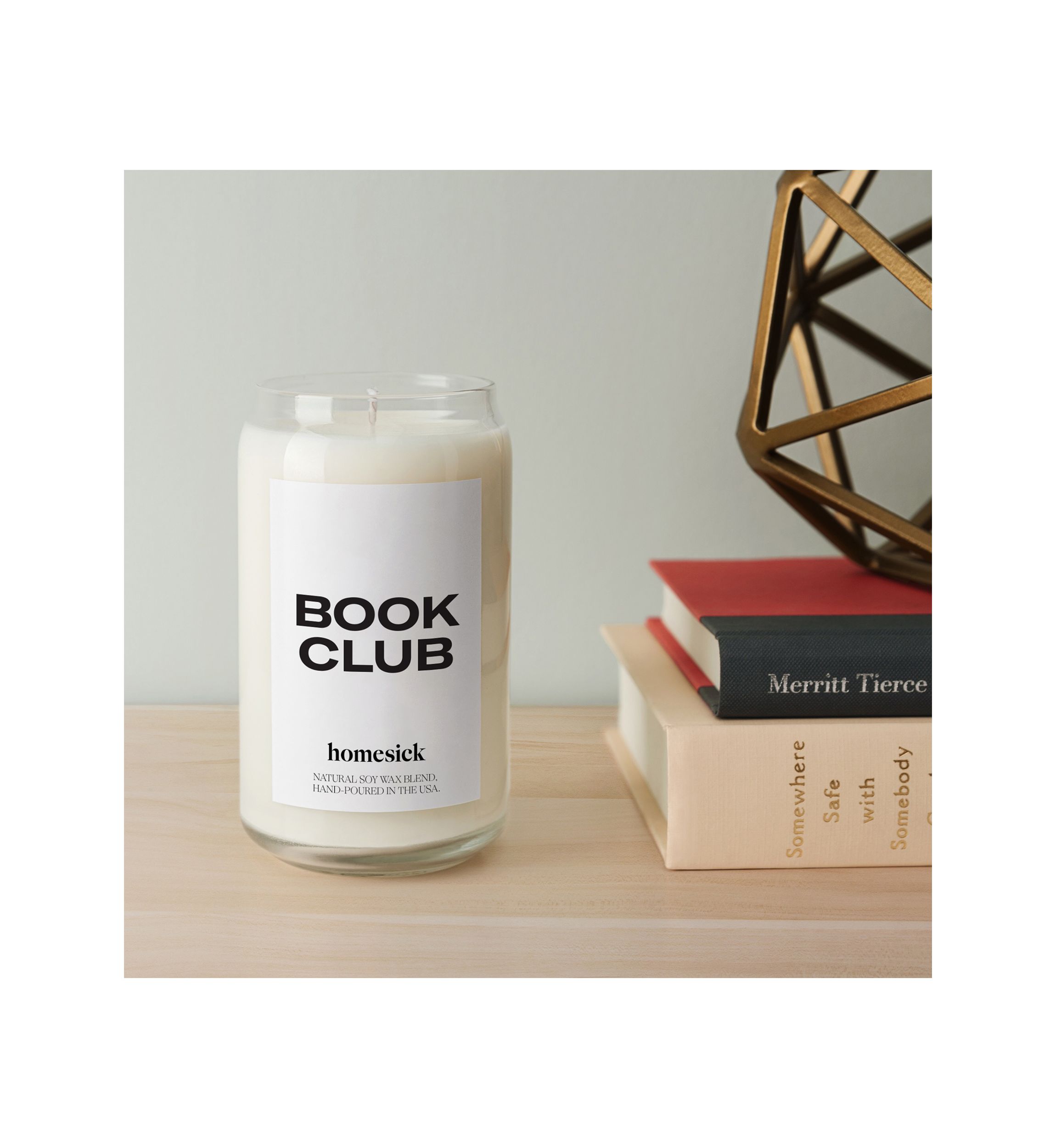 Book Club Candle
