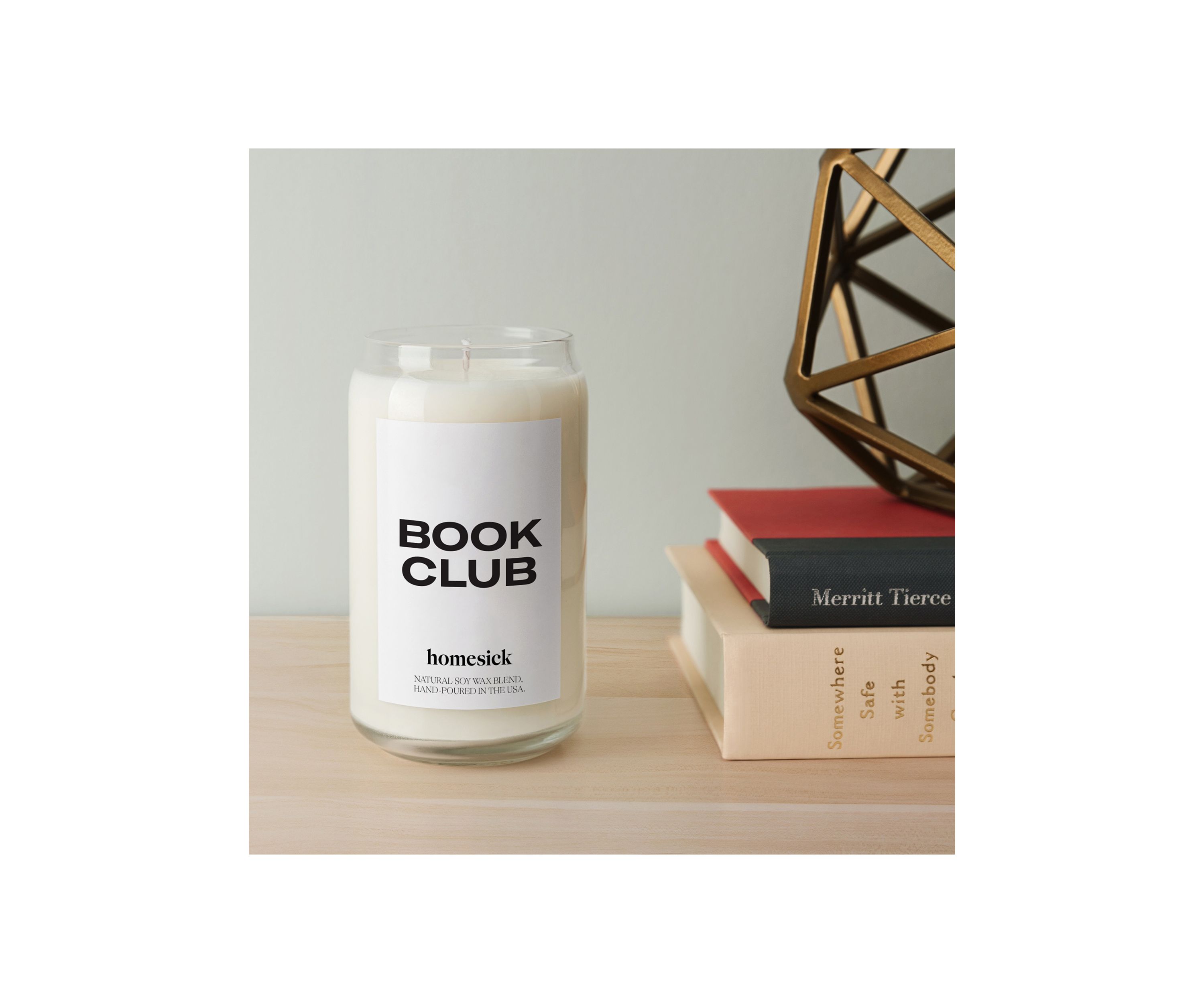 Book Club Candle