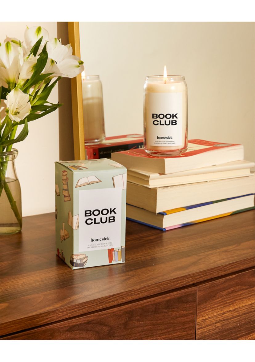 Book Club Candle